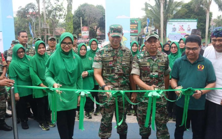 Cilegon Home Family Fair 2023 Kodim 0623/Cilegon, di alun-alun kota Cilegon, Jum'at (24/11)