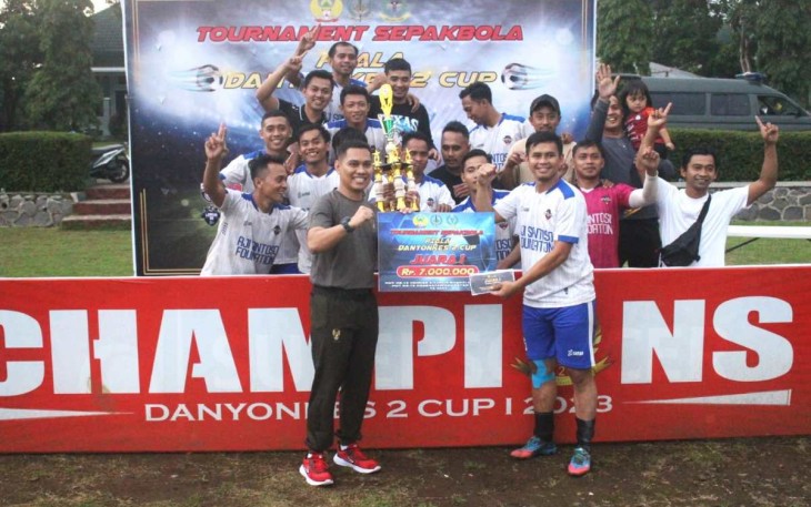 Aranjep FC Raih Juara I Open Tournament Sepak Bola Yonkes 2 Cup 2023, Minggu (10/12)
