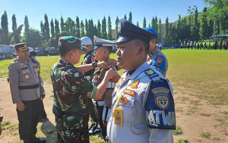 Apel Gelar Pasukan Lilin Semeru 2023