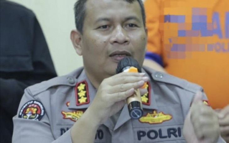 Kabid Humas Polda Jatim Kombes Dirmanto saat memberikan keterangan pers, Kamis (7/9) 