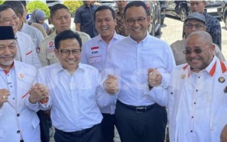 Cak Imin bersama anggota majelis Syuro PKS di Jakarta, Jum'at (15/9)