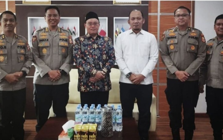 Pertemuan Direktorat Penerangan Agama Islam Kementerian Agama bersama Biro SDM Mabes Polri di Jakarta 