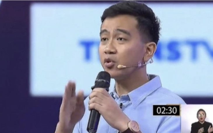 Gibran Rakabuming Raka Cawapres No Urut 2