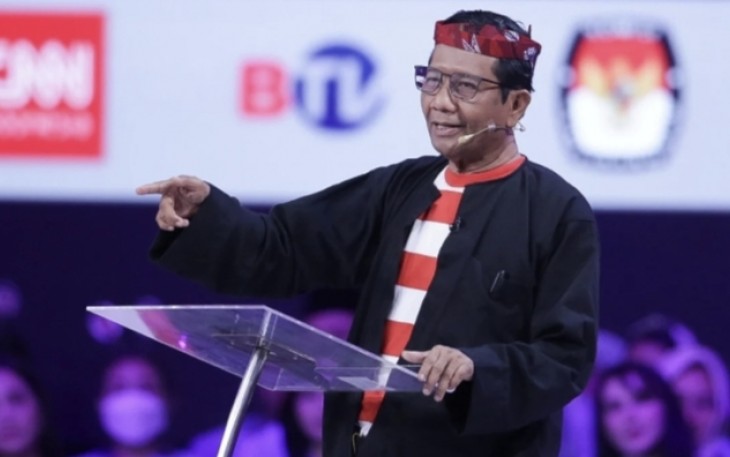 Mahfud MD Cawapres No Urut 1 
