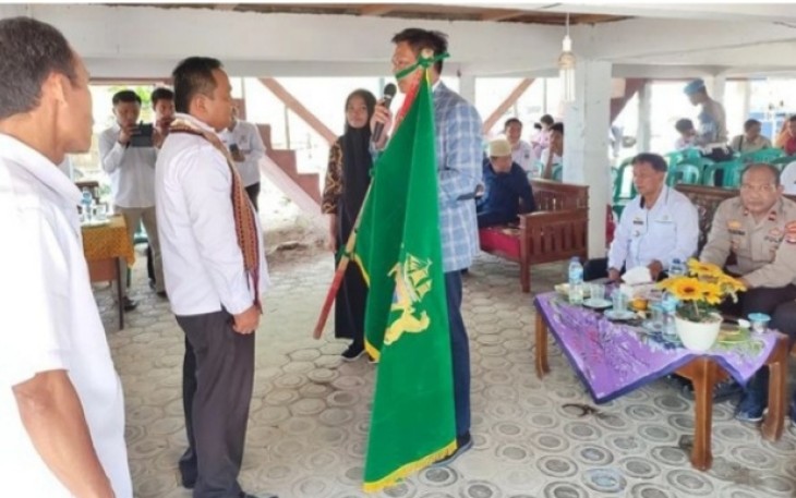 Wabup A. Zulqoini Syarif saat Hadiri Pelantikan Pengurus Kadin Pesibar Periode 2023-2028
