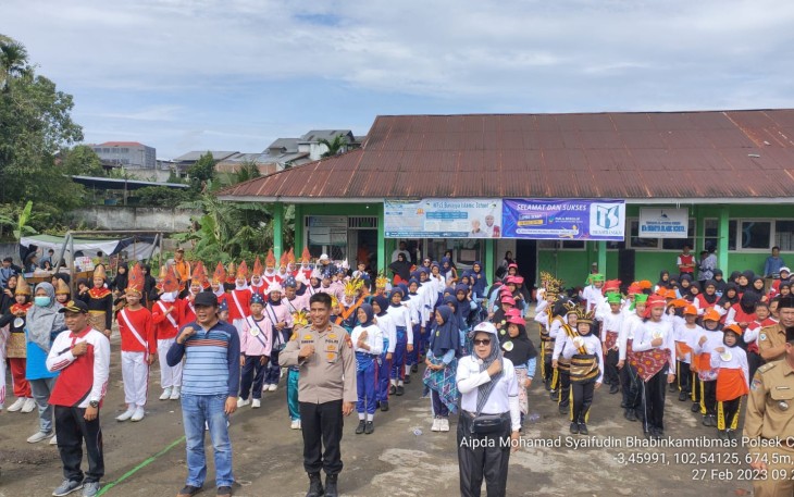 Kapolsek Curup Hadiri Lomba Senam Germas Piala Bergilir