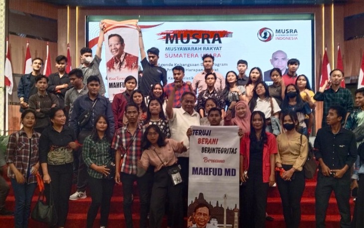 Simpatisan Mahfud MD