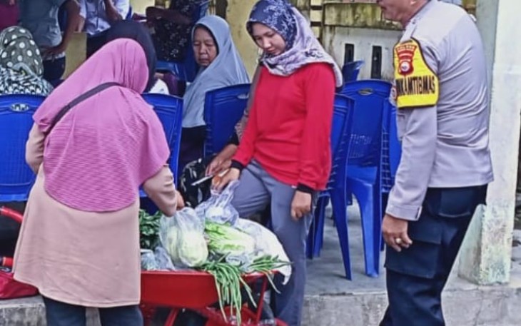 Sambang Desa, Bhabinkamtibmas Polsek Kota Manna Imbau Harkamtibmas