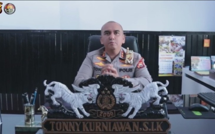 Kapolres Rejang Lebong Polda Bengkulu AKBP Tonny Kurniawan, S.I.K