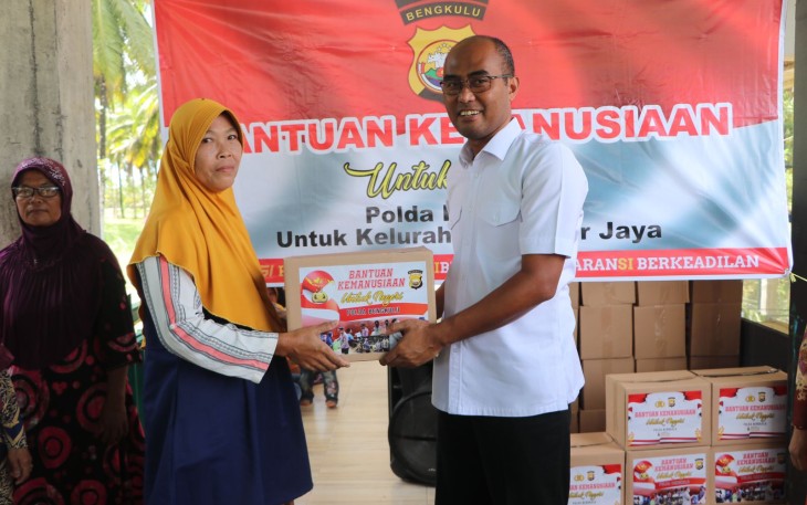 olda Bengkulu Kembali Bagikan Paket Bantuan Kemanusiaan Untuk Negeri