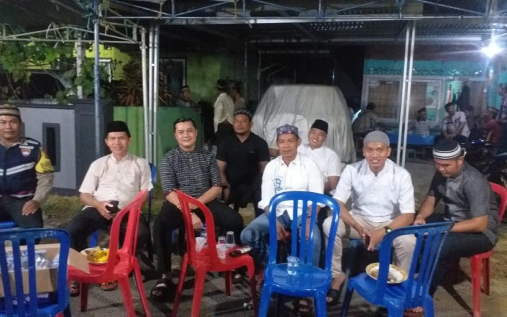 Pererat Silahturahmi, Polsek Muara Bangkahulu Hadiri Takziah Warga Binaannya