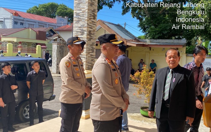 Kapolres Rejang Lebong Pantau Pengamanan Jumat Agung 