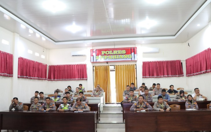 Polres Kepahiang Gelar Latpra Ops Ketupat Nala 2023 Agar Personil Lebih Profesional dan Terarah Saat Bertindak di Lapangan