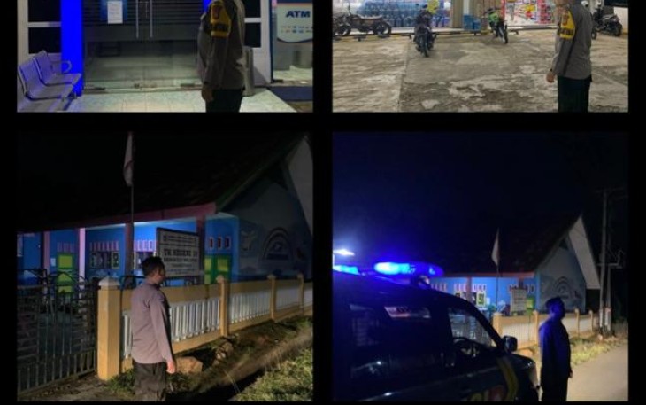Polsek Pino Berikan Pengamanan dan Salat Tarawih Bersama di Desa Beringin Datar
