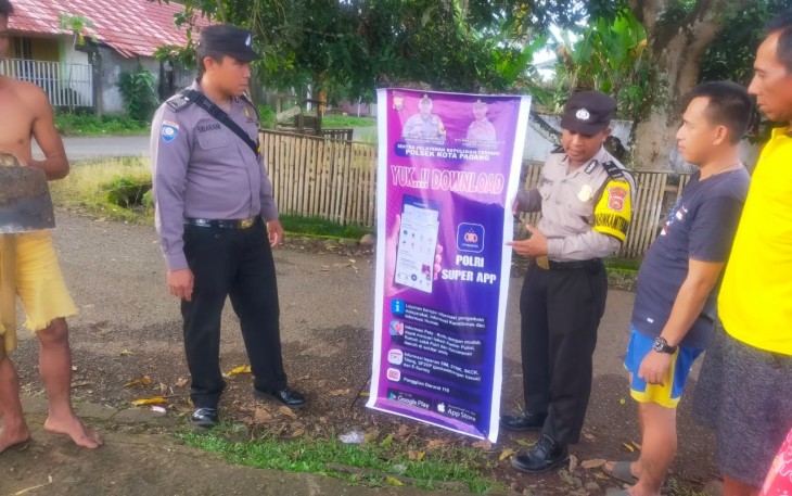 Polsek Kotapadang Sosialisasi Super App Polri