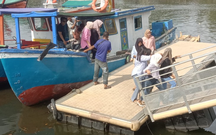Berikan Rasa Aman, Personel Polresta Bengkulu Patroli di Objek Wisata