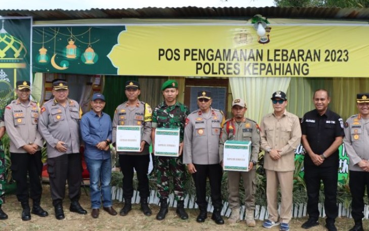 Wakapolda Bengkulu Cek Pospam Polres Kepahiang