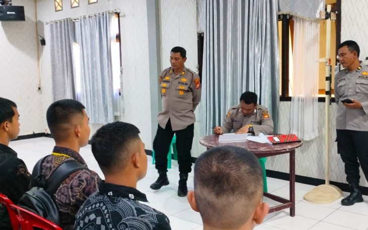 Memamsuki Tahap Awal Penerimaan Polri, Polres Mukomuko Cek Rikmin Awal