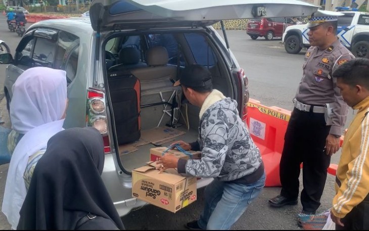 Polres Rejang Lebong Lepas Peserta Mudik Gratis Tujuan Kota Bengkulu