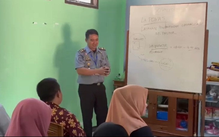 Imigrasi Baubau Gelar Sosialisasi di Wilayah Kota Baubau dan Buton Tengah