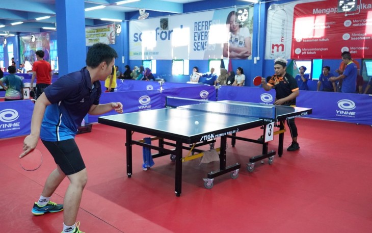 Turnamen Tenis Meja Hari Bakti BP Batam
