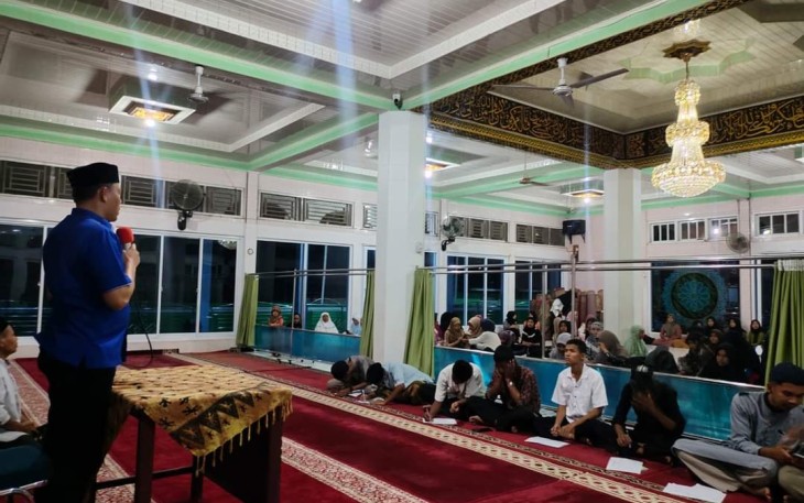 Wabup Pasaman Sabar AS saat hadiri Wirid Remaja SMA dan SMK se-Bonjol