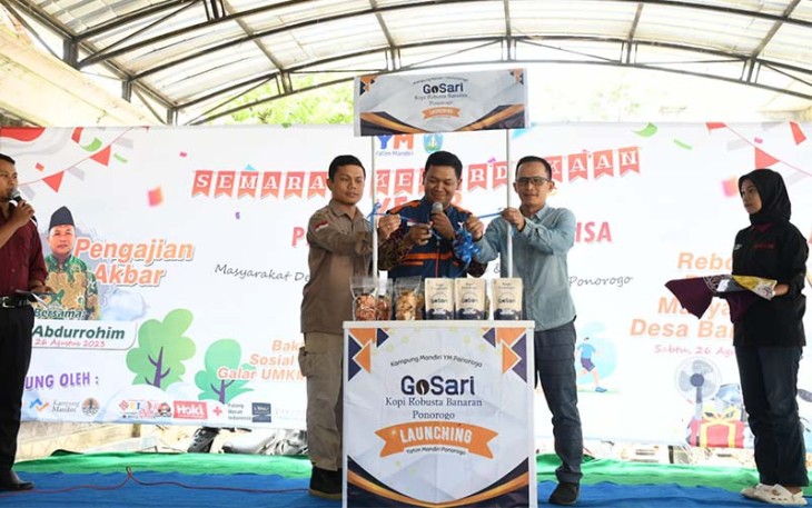Dandim 0802/Ponorogo Hadiri Acara Reboisasi dan Launching Kopi Banaran