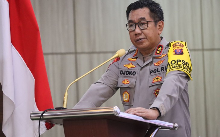 Kepala Kepolisian Daerah Kalimantan Tengah Irjen Pol Drs. Djoko Poerwanto, memimpin Rapat Koordinasi (Rakor) Satgas Penanganan Konflik Sosial di Provinsi Kalteng, yang bertempat di Aula Arya Dharma, Mapolda setempat, Kamis (14/12/2023)