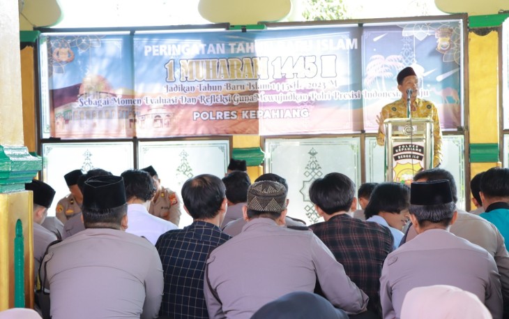 Polres Kepahiang Gelar Peringatan Tahun Baru Islam 1445 Hijriah 