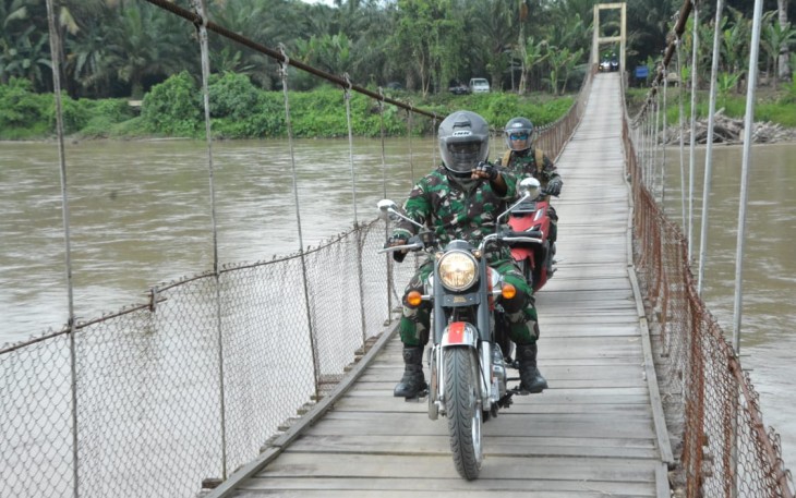 Danrem 023/KS Cek Langsung Kondisi Wilayah Teritorial
