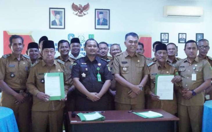 Bupati Natuna Hadiri MoU Antara Kejari Ranai Bersama Seluruh Kepala Desa 