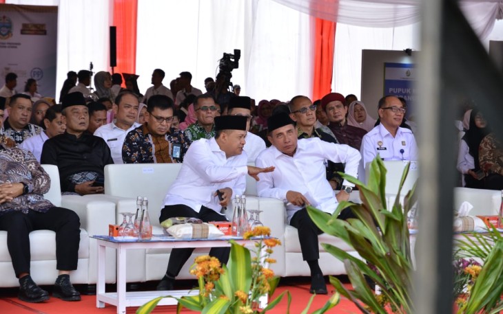 Bupati Batu Bara saat Hadiri Pembukaan PII Sumut