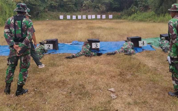 Kodim 0808/Blitar Gelar Latbakjatri Triwulan III TA 2023