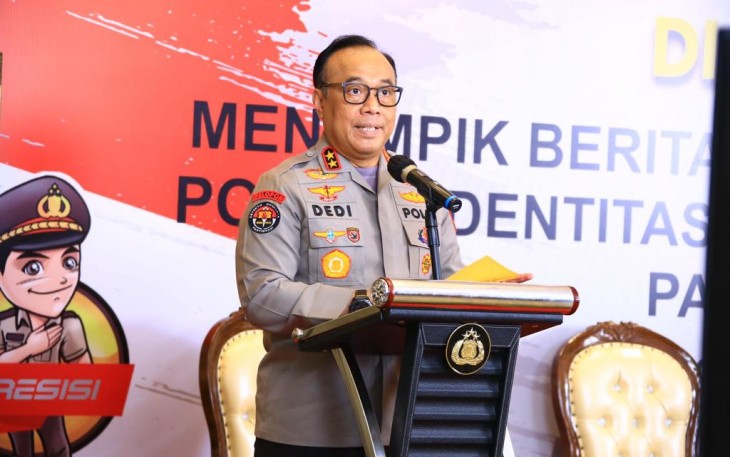 Kadiv Humas Polri Irjen Pol. Dr. Dedi Prasetyo