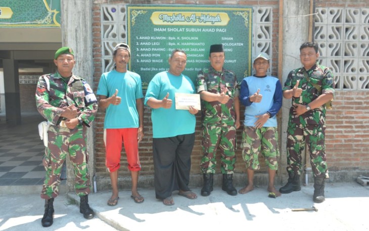 Bantuan Jumat Berkah dari Kodim 0802/Ponorogo