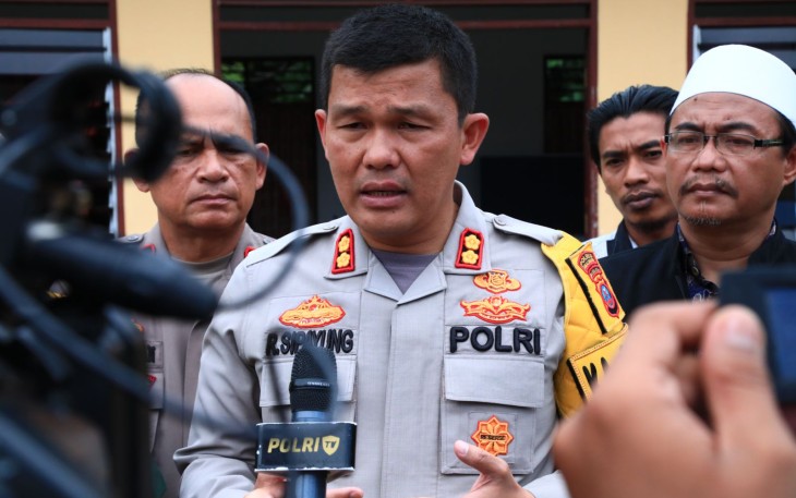 Kapolres Simalungun AKBP Ronald F. C. Sipayung, Selasa (5/9/23).