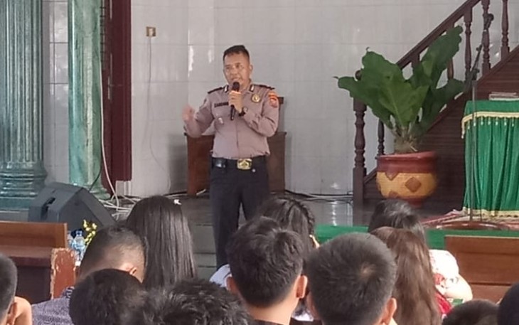 Kasat Binmas Restabes Medan Kompol Kamdani, S.Ag, MH