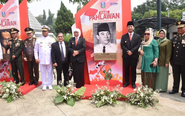 Wadan Kodiklatal Hadiri Upacara Peringatan Hari Pahlawan ke-78 