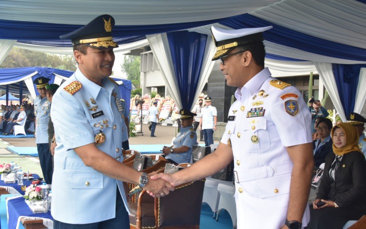 Kepala Staf Kolinlamil Hadiri Sertijab Strategis di Lingkungan TNI AU