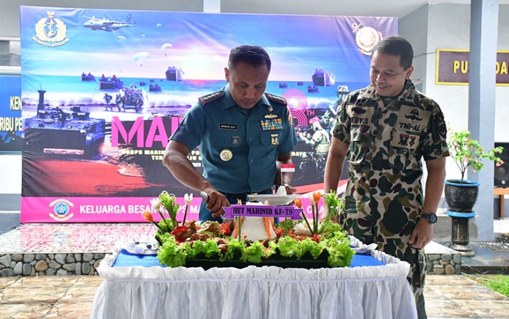Tasyakuran HUT Korps Marinir Ke-78