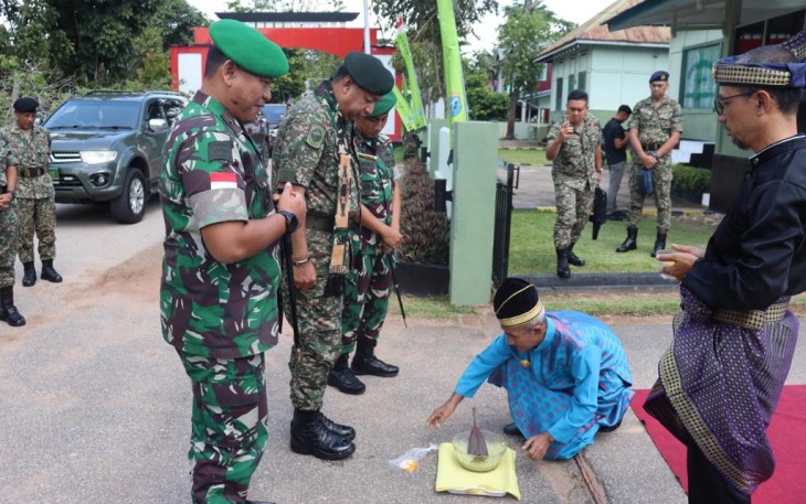 Danrem 121/ABW Bersama Panglima 3 Briged Kunjungi Kodim 1204/Sanggau