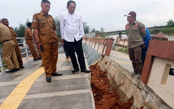 Komisi II DPRD Kota Bengkulu Sidak ke Wisata Kota Tuo 