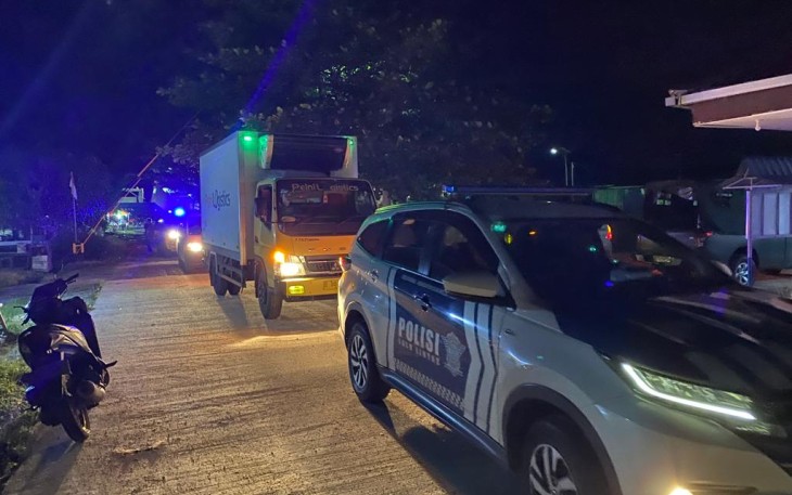 Polres Natuna Lakukan Pengamanan dan Kawal Logistik Pemilu 2024