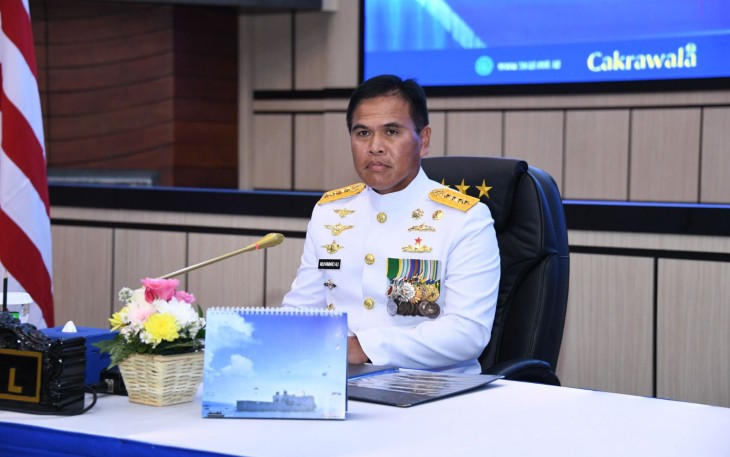 Kepala Staf Angkatan Laut (Kasal) Laksamana TNI Dr. Muhammad Ali pada sambutannya dalam pembekalan kepada 54 Perwira Remaja PA PK TNI AL Khusus Tenaga Kesehatan (Susgakes) Angkatan ke-30 Tahun 2023 di Auditorium Denma Mabesal, Cilangkap, Jakarta Timur, Kamis (14/12)