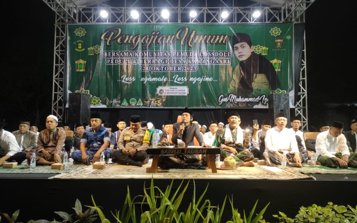 Danrem 081/DSJ Hadiri Pengajian Gus Iqdam di Ngawi