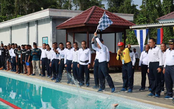 Koarmada III Gelar Lomba Renang Dalam Rangka Hari Armada Tahun 2023