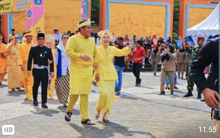 Semarak Pakaian Adat Nusantara Dalam Peringatan Hari Sumpah Pemuda di Bintan