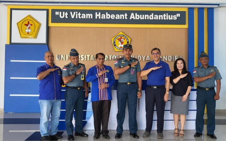 Komandan Lanudal Kupang Kunjungi Toga dan Unwira
