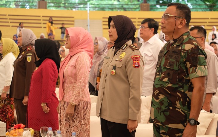 Polda Banten hadiri Peringatan Hari Ibu (PHI) ke-95 bertema “Perempuan Berdaya Indonesia Maju” bertempat di gedung aspirasi KP3B pada Jumat (22/12)