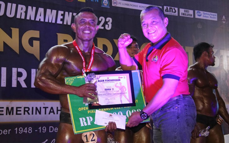 Korem 032/WRB saat Gelar Turnamen Malin Kundang Body Contest